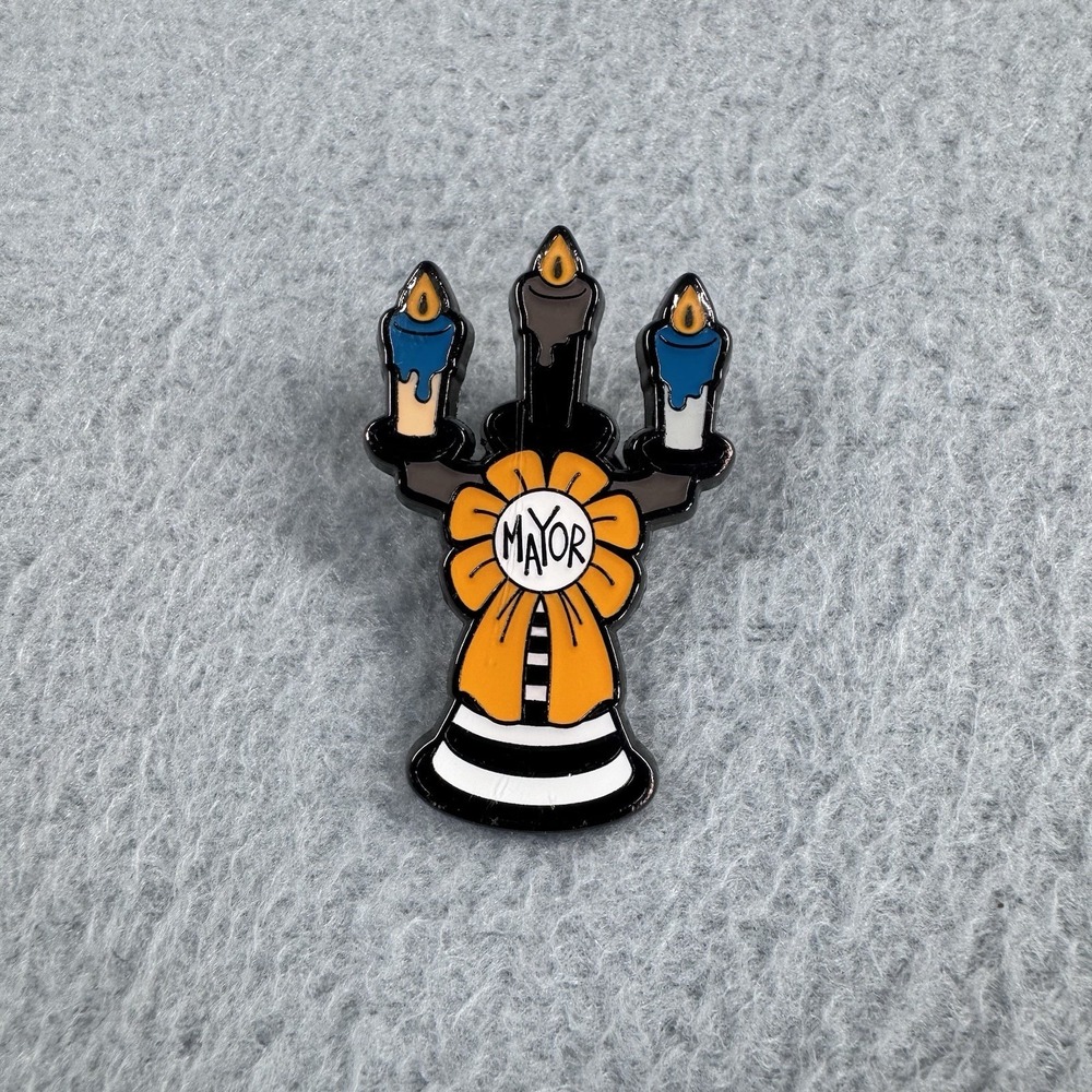Loungefly Nightmare Before Christmas Candelabra GITD Enamel Pin - Mayor
